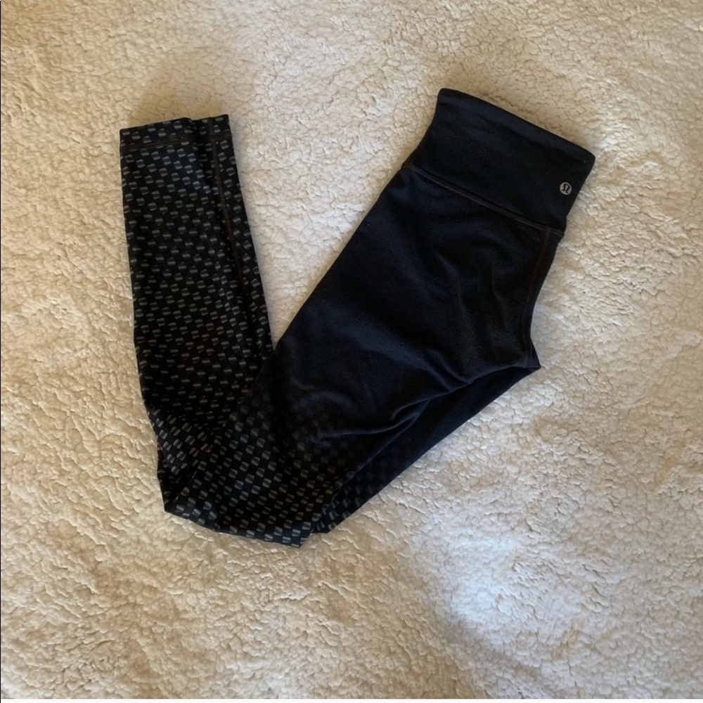 Lululemon wunder under ombré leggings